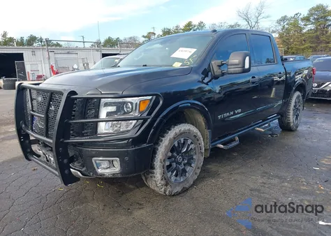 2018 Nissan Titan Pro-4X из США, поврежденный, VIN 1N6AA1E53JN515541